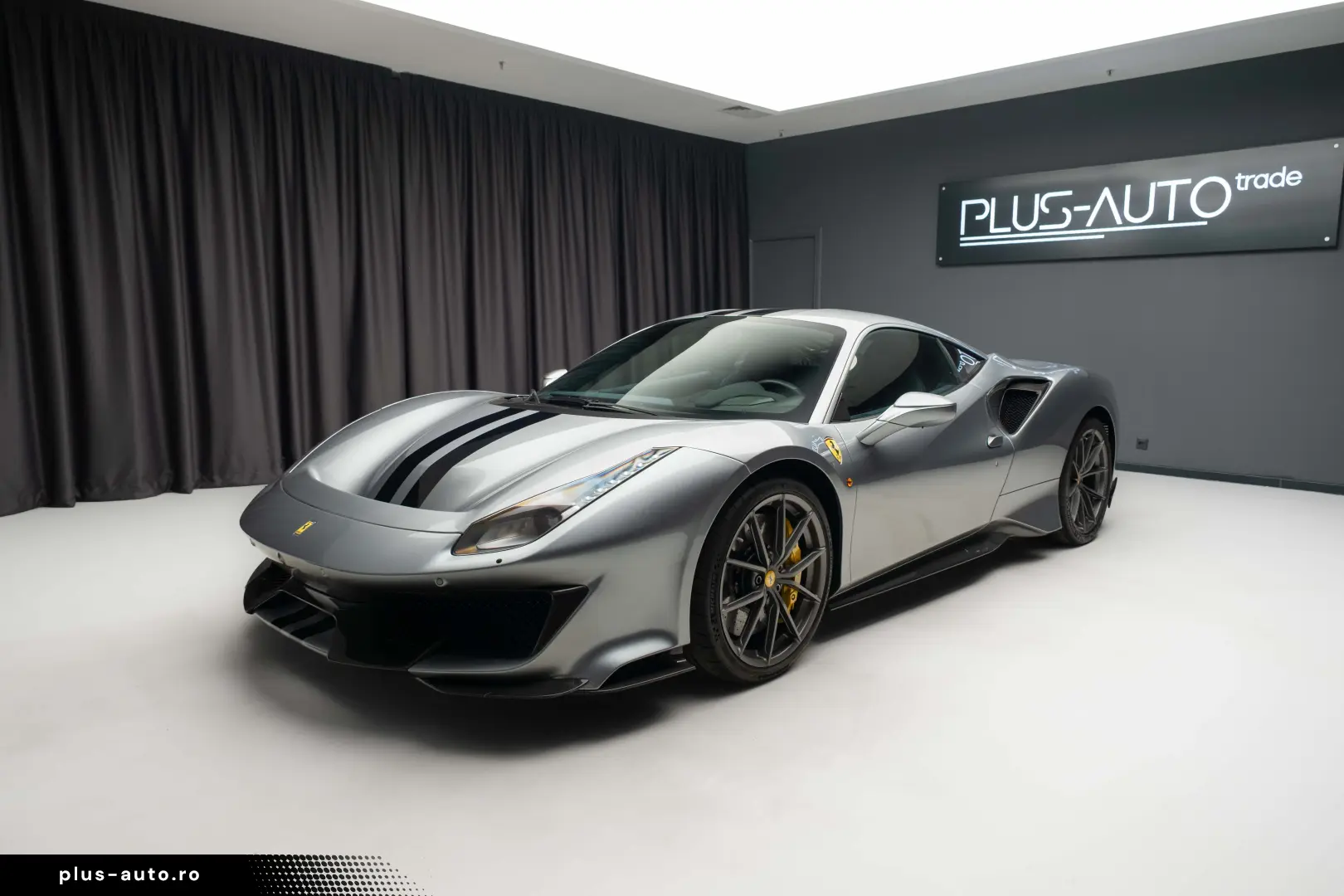 Ferrari 488 Pista GTB Lift Full carbon F R cameras JBL