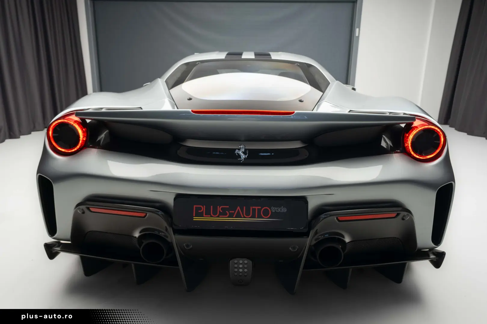 Ferrari 488 Pista GTB Lift Full carbon F R cameras JBL