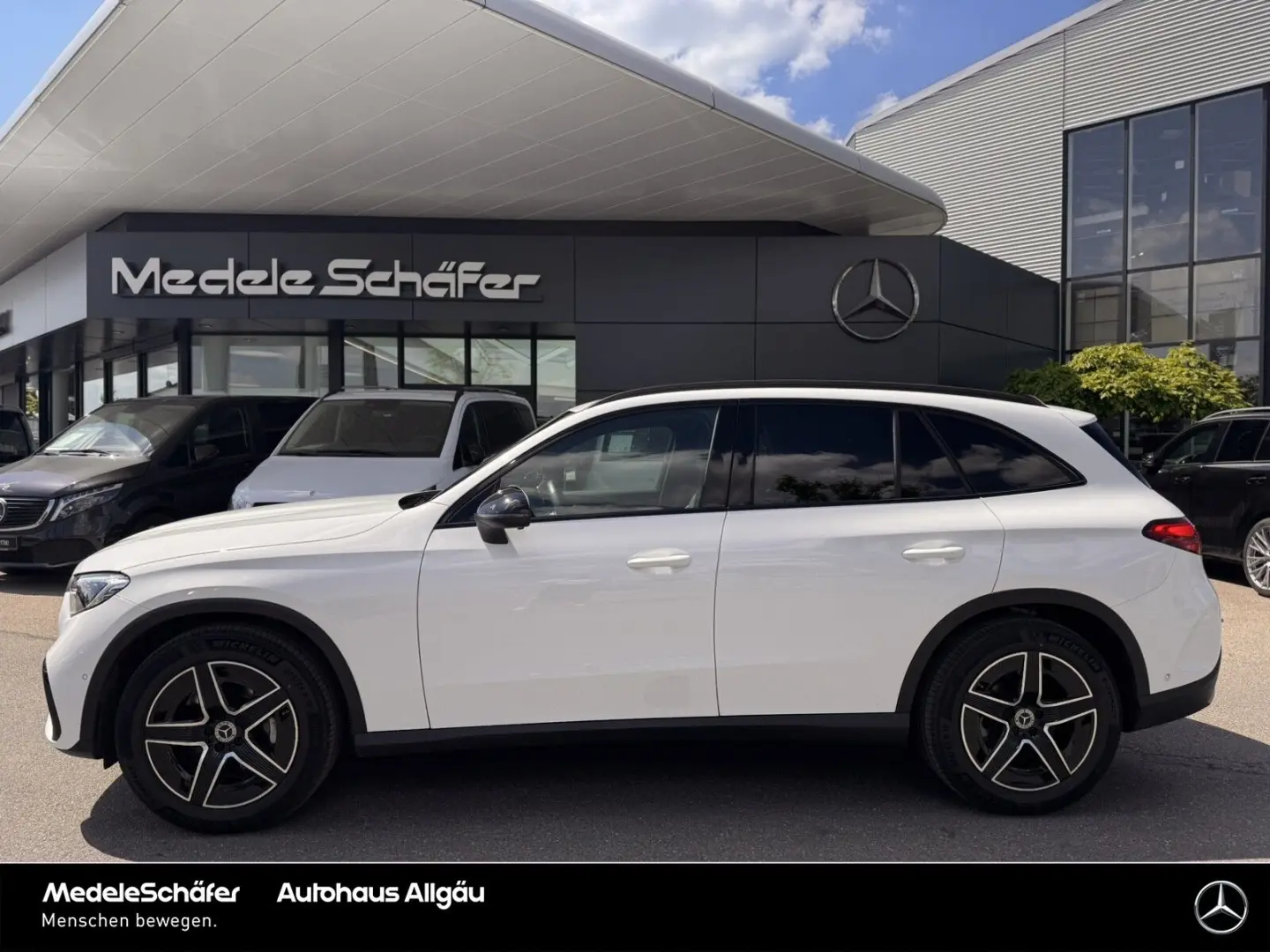 GLC 300 4M AMG Night Distron AHK Memory LED Kam