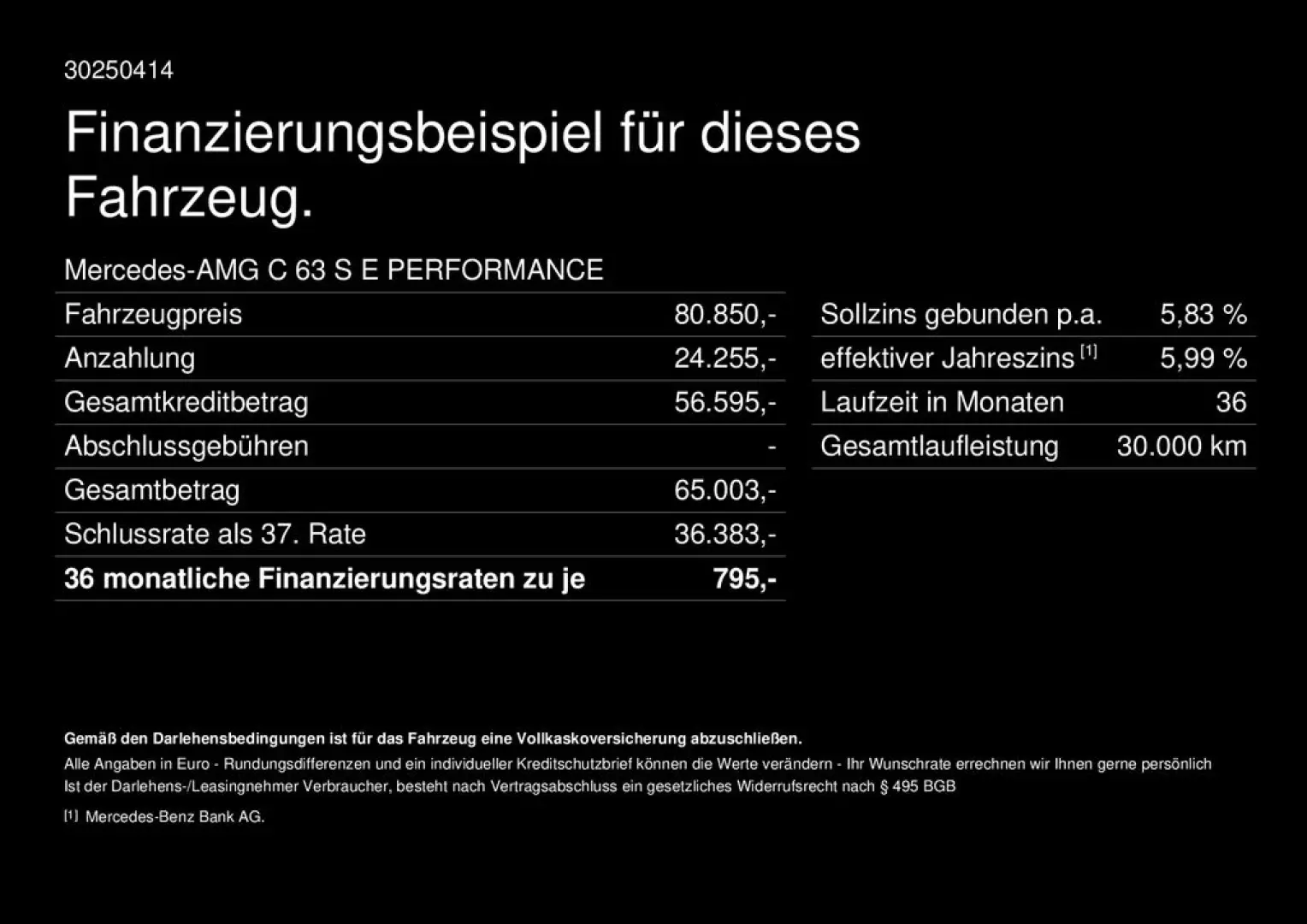 C 63 SE Performance Sitze Aero Real Sound Carbon