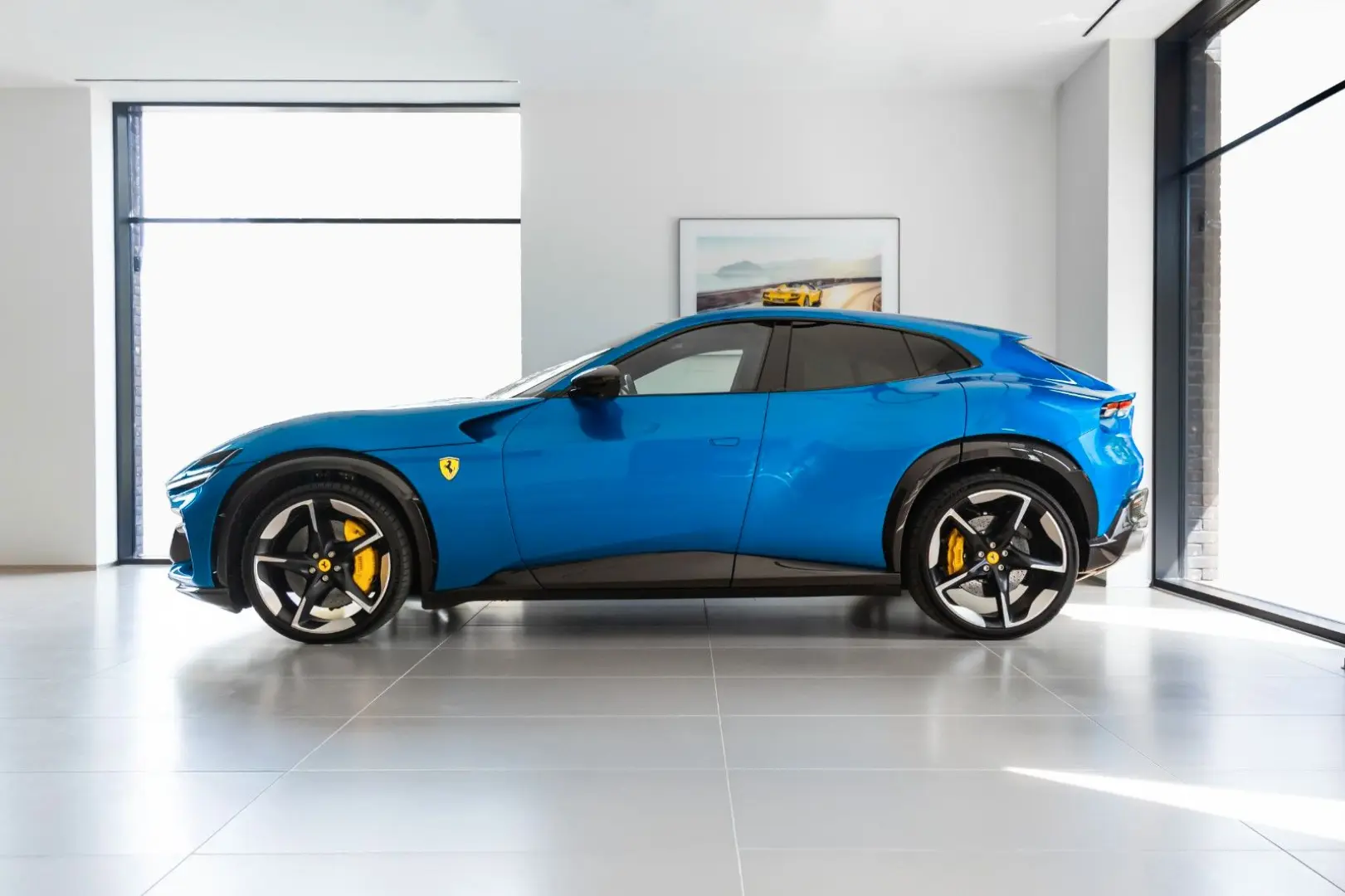Purosangue V12 DCT - Blu Corsa, Visual Carbon