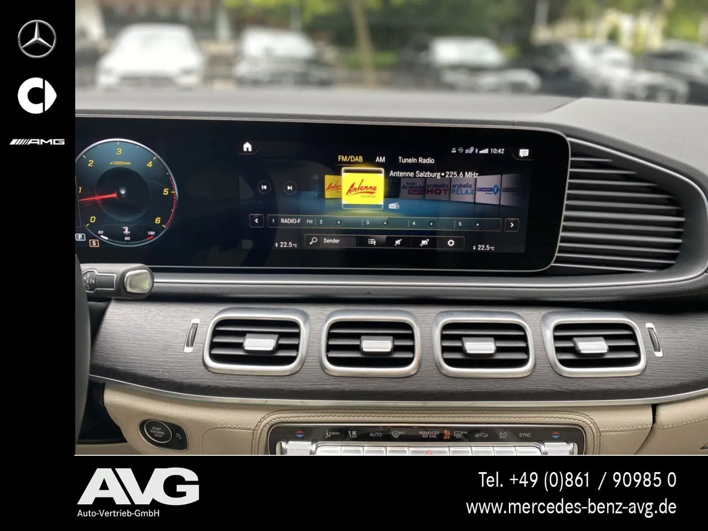 GLE 350 d 4M AMG Airm. Pano Burm Night 22 MBEAM