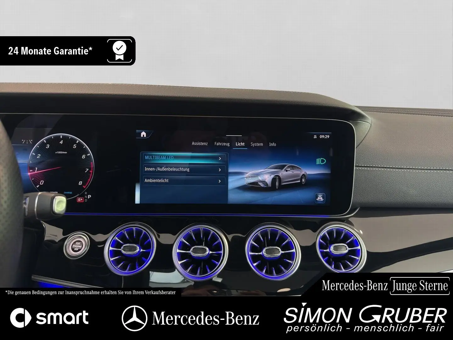 GT 43 4M+ AMG V8 Style Massage Pano KeyGo Nappa