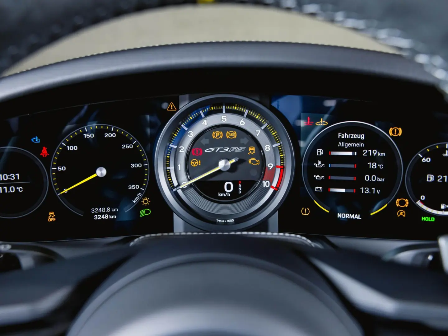 911 GT3 RS Sonderlack PTS Liftsystem Clubsport P