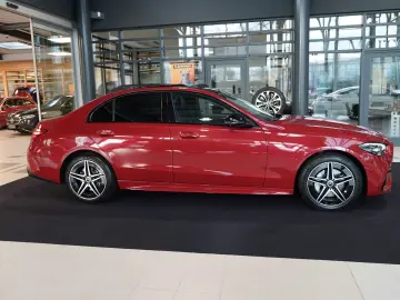 C 300 de AMG Line Night Leder Pano Fahrassistenz