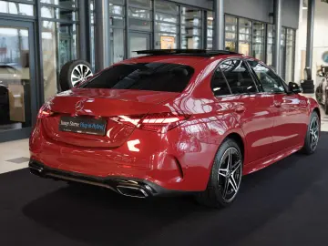 C 300 de AMG Line Night Leder Pano Fahrassistenz