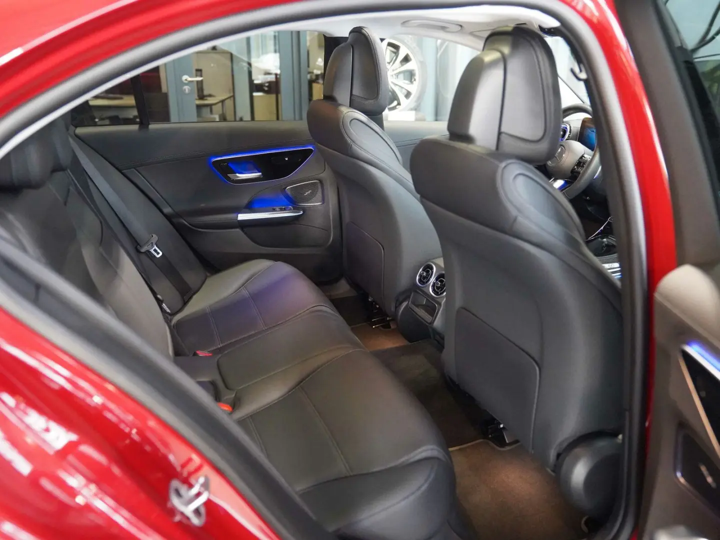 C 300 de AMG Line Night Leder Pano Fahrassistenz