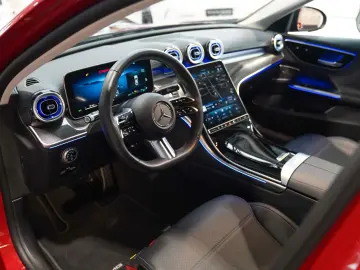 C 300 de AMG Line Night Leder Pano Fahrassistenz