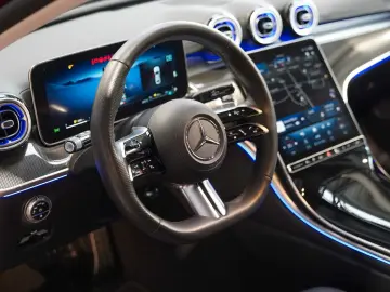 C 300 de AMG Line Night Leder Pano Fahrassistenz