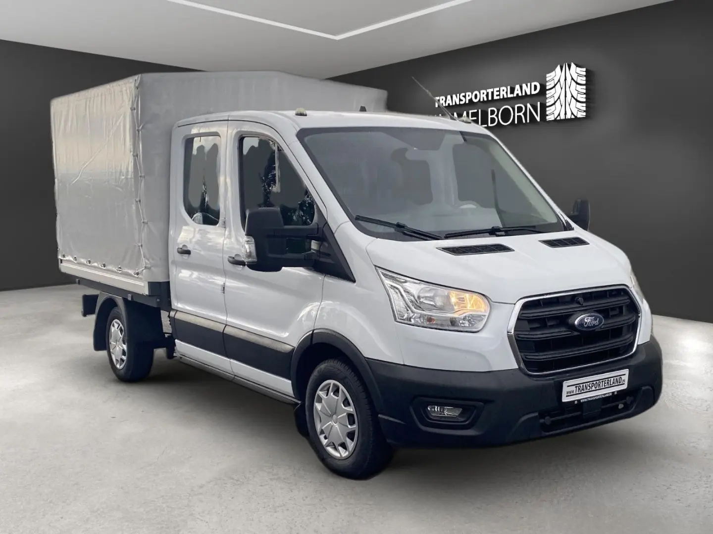 Transit Pritsche Plane 310 L2 Doka Trend 7-Sitze