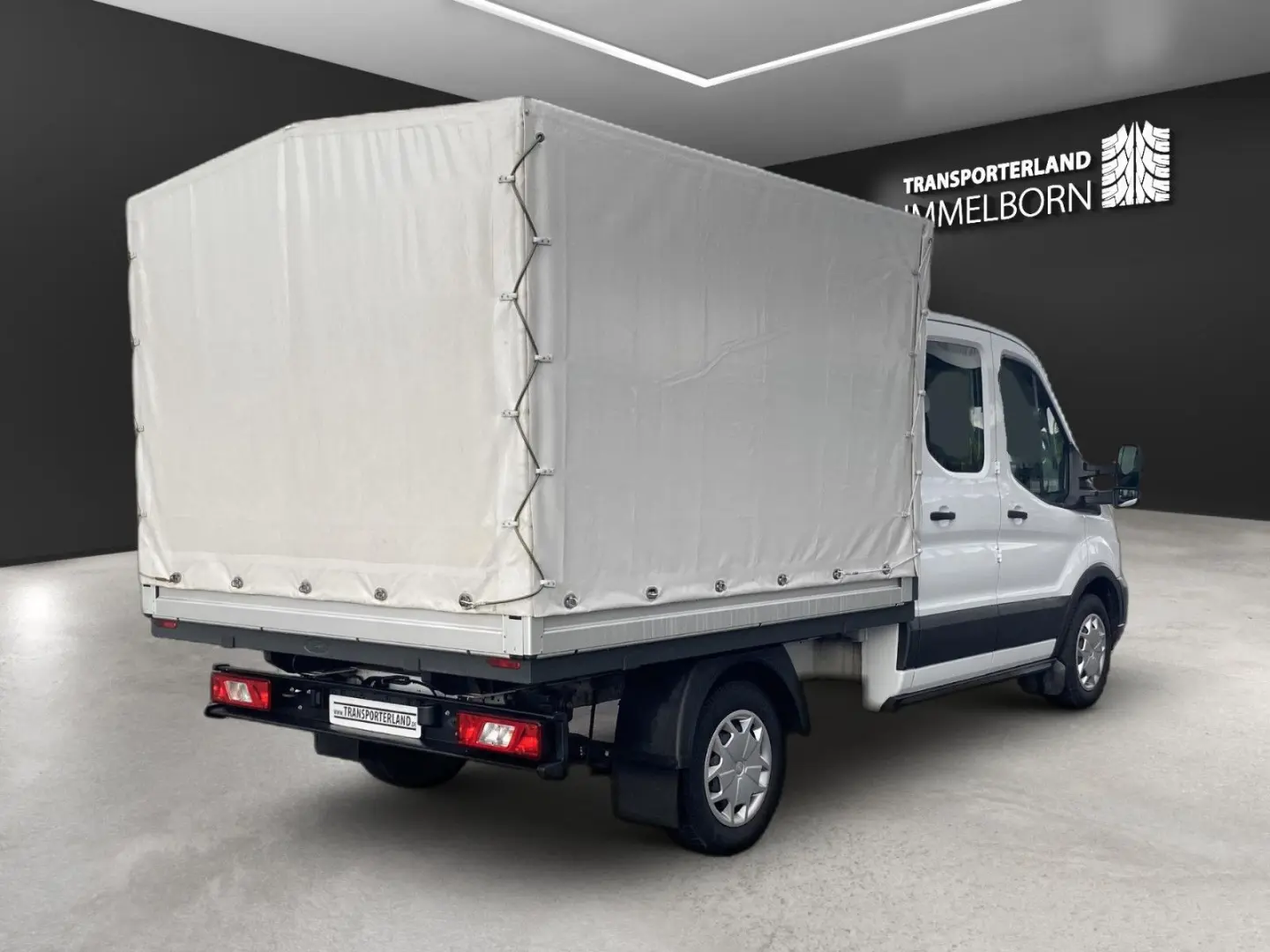 Transit Pritsche Plane 310 L2 Doka Trend 7-Sitze