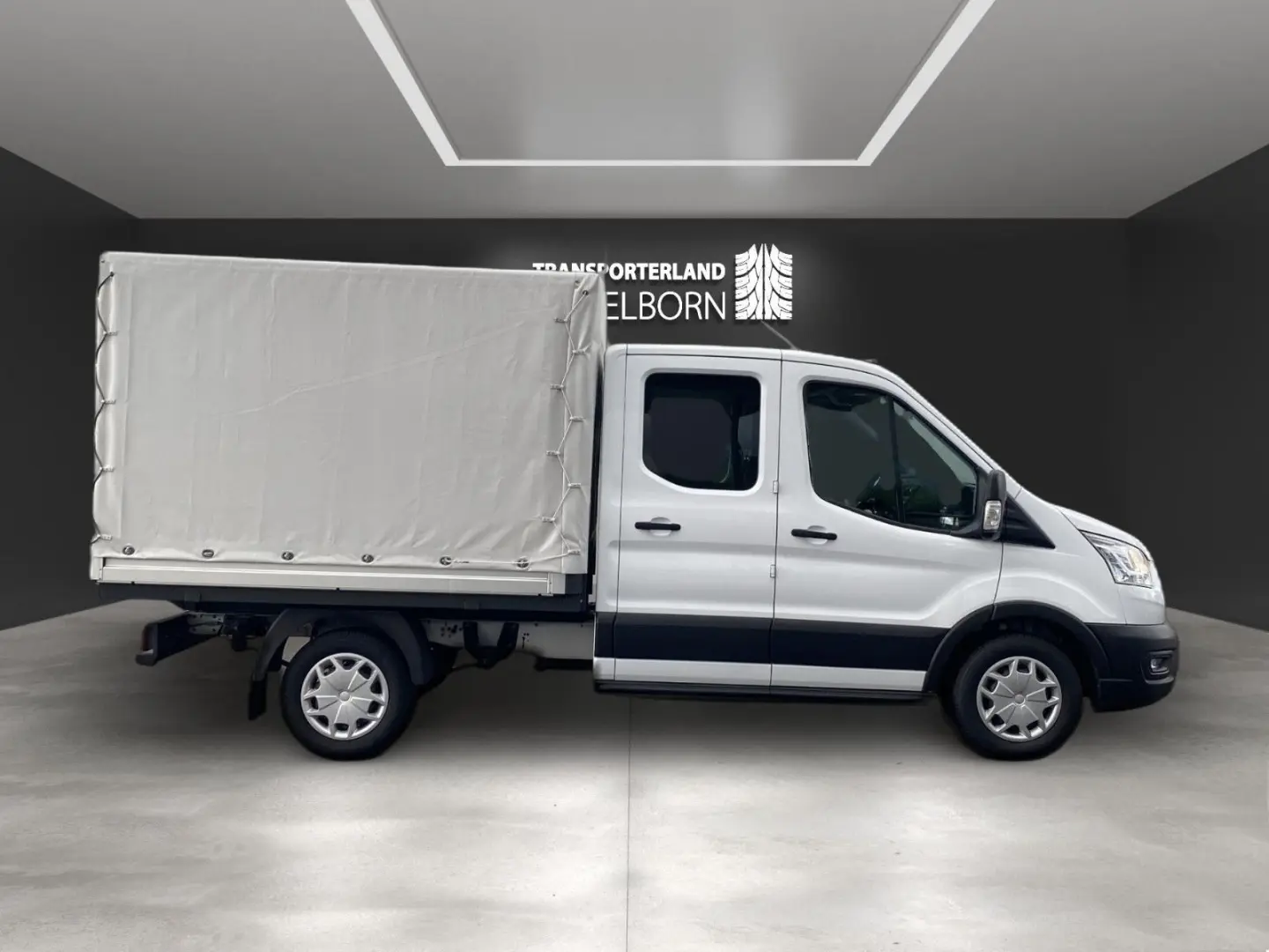 Transit Pritsche Plane 310 L2 Doka Trend 7-Sitze