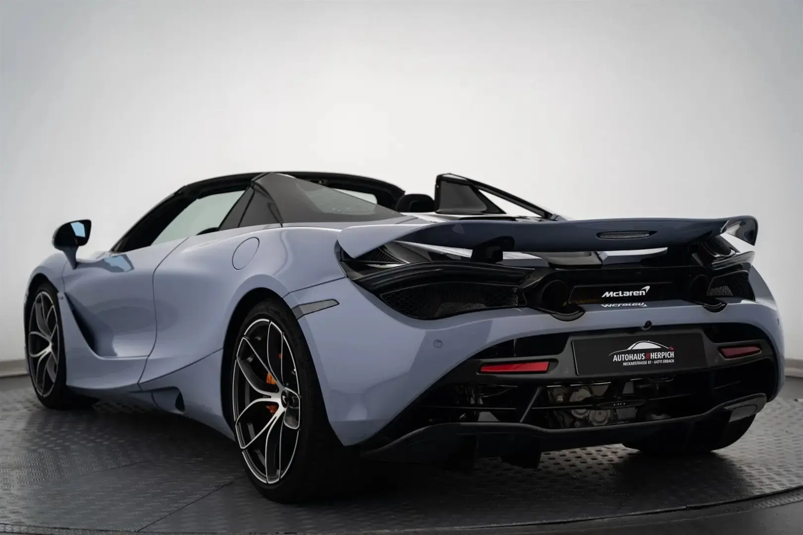 720S Spider MSO Paint Carbon 2+3 Sports Exhaust