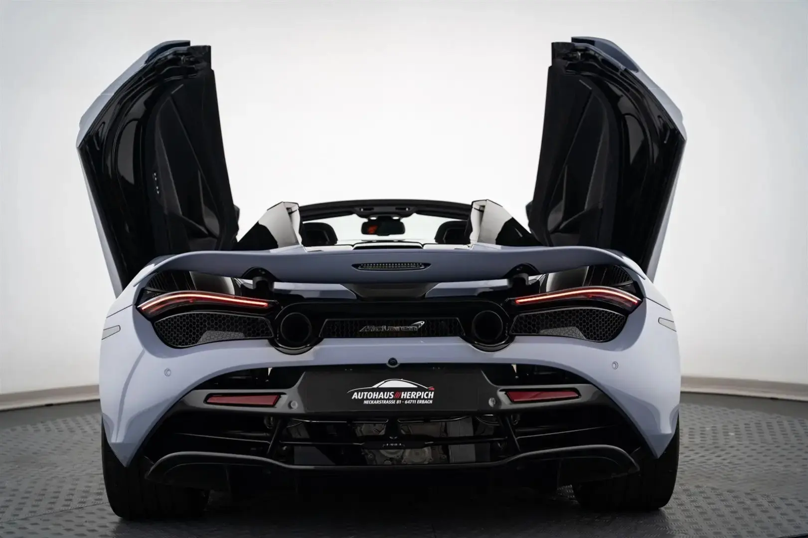 720S Spider MSO Paint Carbon 2+3 Sports Exhaust