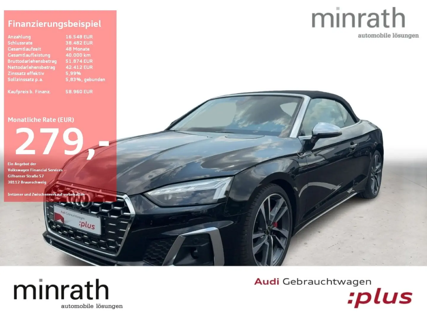 S5 Cabriolet 3.0 TFSI Q MATRIX NAVI DAB LM19