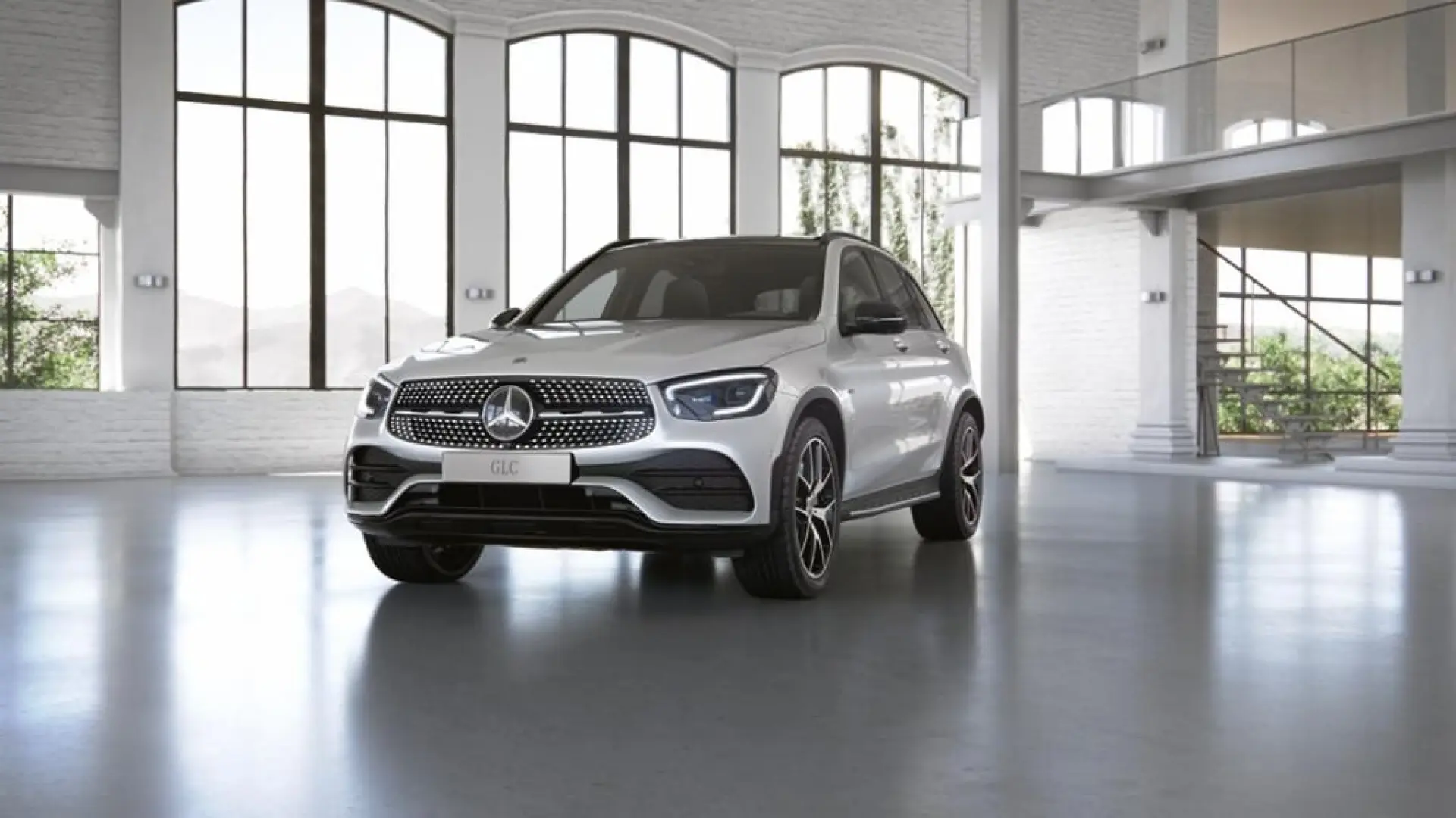 GLC 300 de 4M AMG Airmatic Üano 20 Zoll Night He
