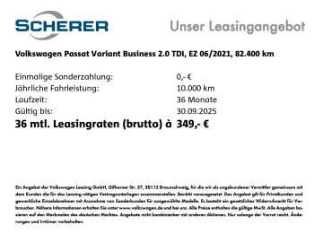 Passat Variant Business 2.0 TDI DSG BUSINESS PRE
