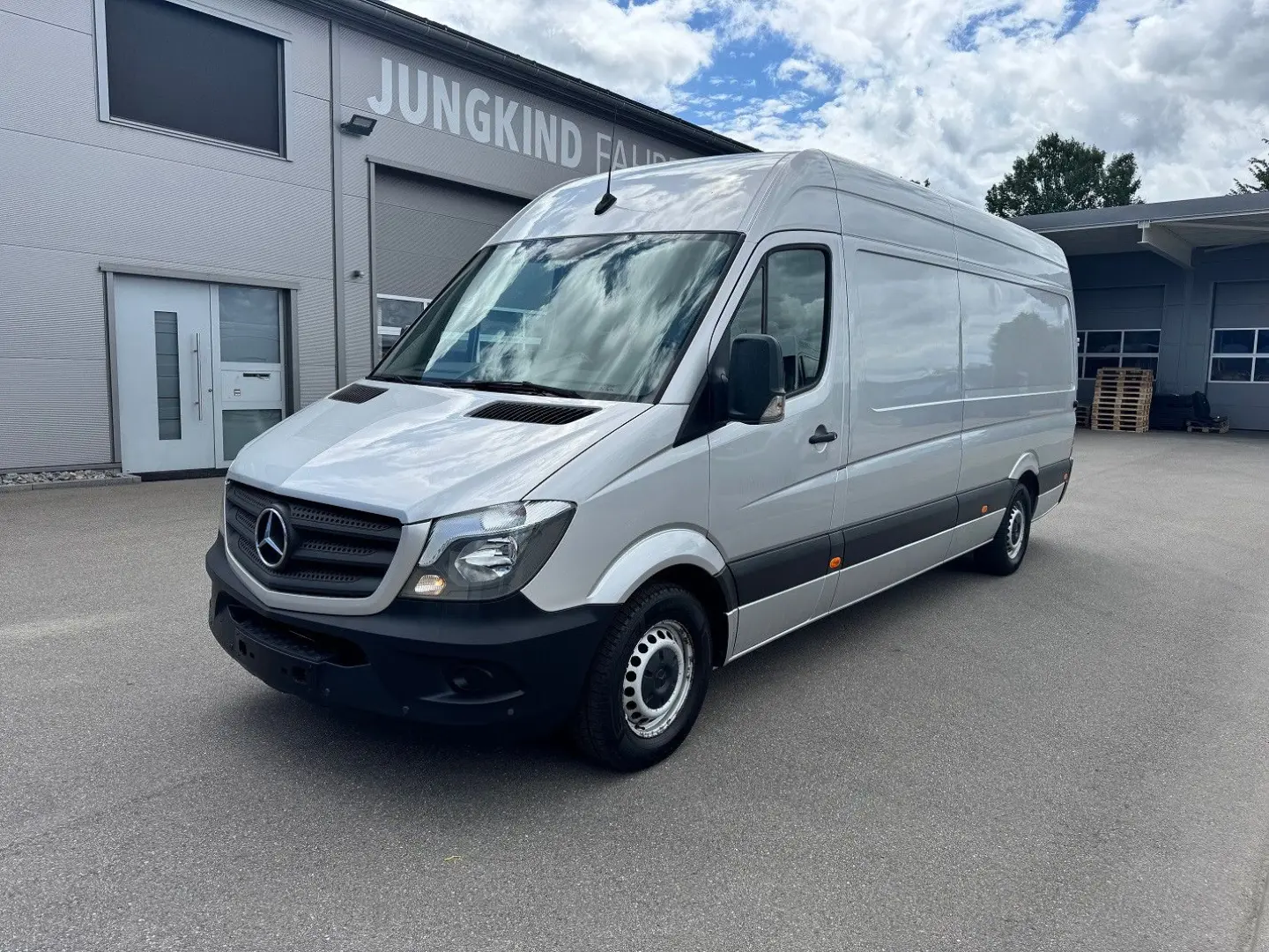 Sprinter 314 CDI Maxi Lang Hoch Klima Silber