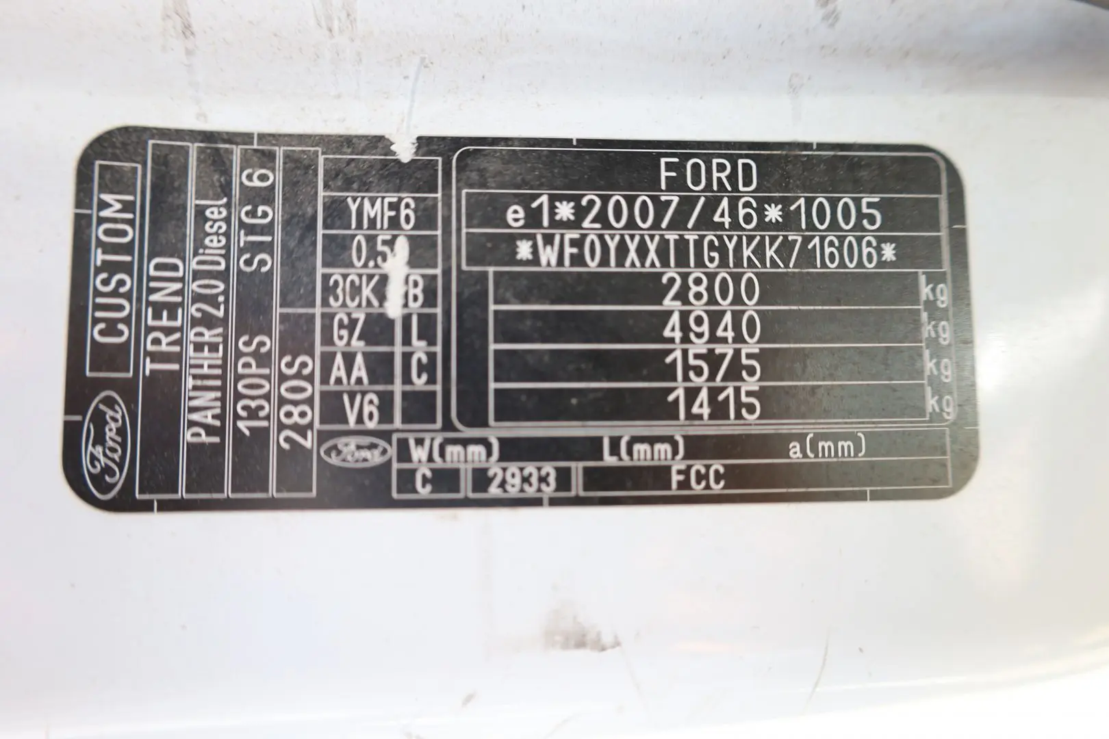 Ford Transit L1H1 2.0 130CP