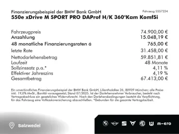 550e xDrive M SPORT PRO DAProf H/K 360°Kam