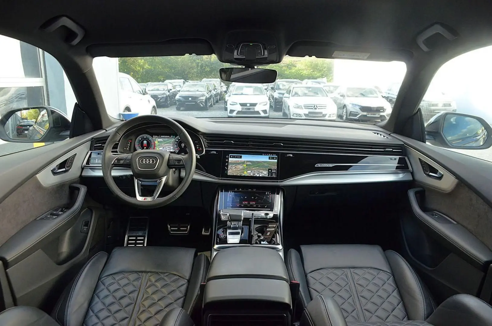 Q8 50 TDI LEDER NAVI AHK B&O MATRIX LUFT Allradl