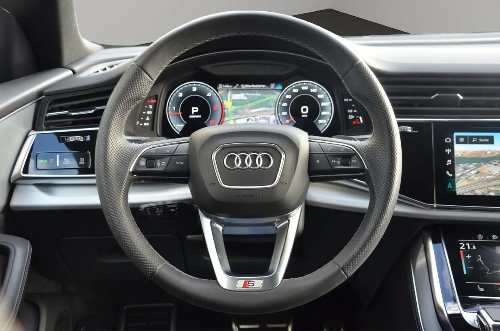 Q8 50 TDI LEDER NAVI AHK B&O MATRIX LUFT Allradl