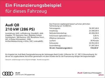 Q8 50 TDI QUATTRO ACC HEADUP B&O PANO VIRTUAL