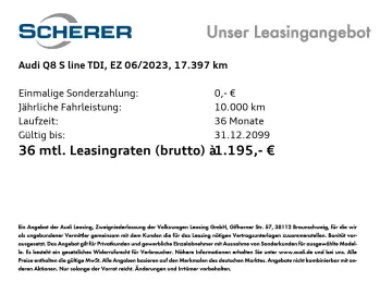 Q8 50 TDI quattro S line Comp. MATRIX B&O