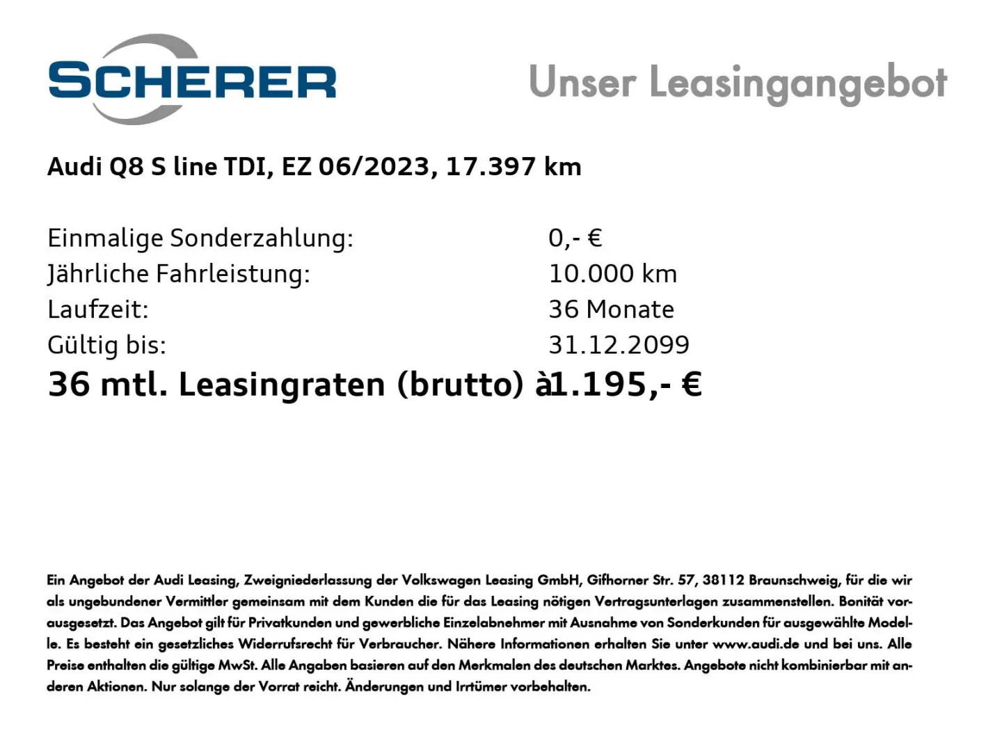 Q8 50 TDI quattro S line Comp. MATRIX B&O