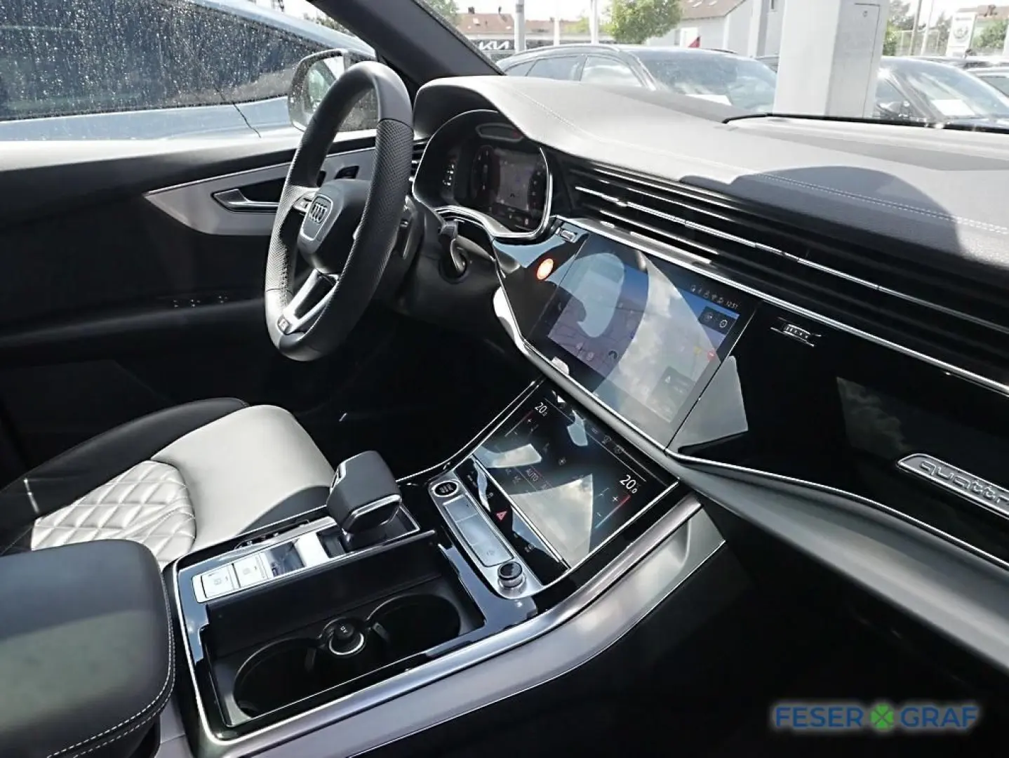 Q8 50 TDI qu. 2x S line ACC AHK HuD Matrix Pano