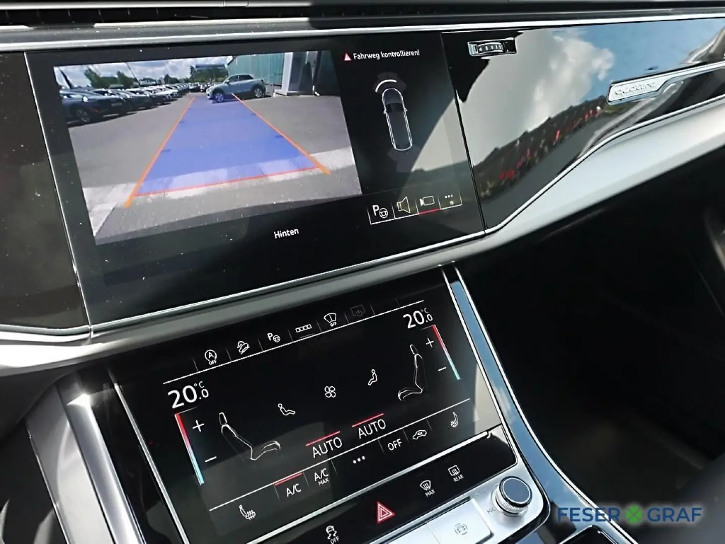 Q8 50 TDI qu. 2x S line ACC AHK HuD Matrix Pano
