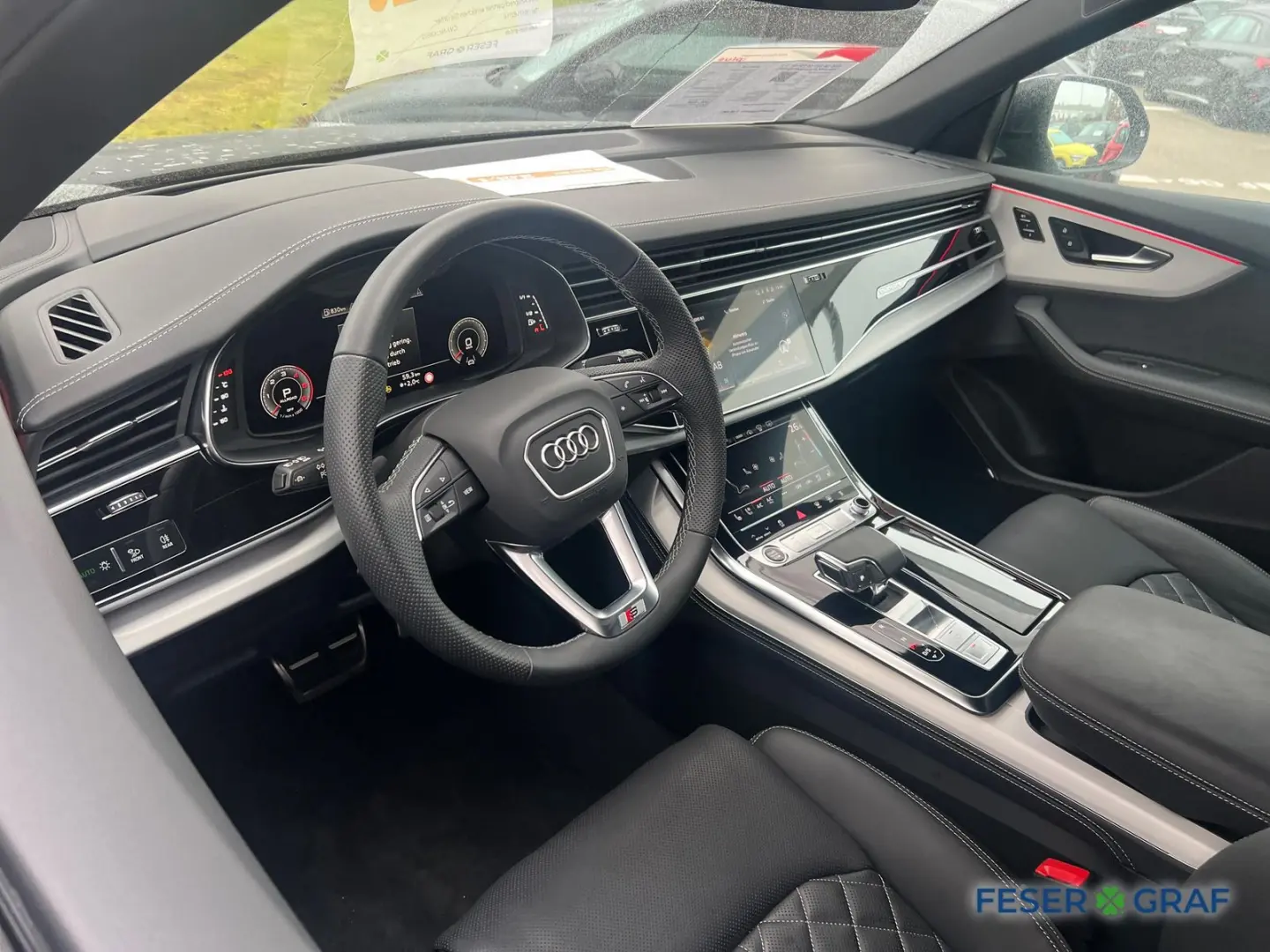 Q8 SUV 50 TDI qu 3x S line-AHK-Pano-Stdhzg-B&O N