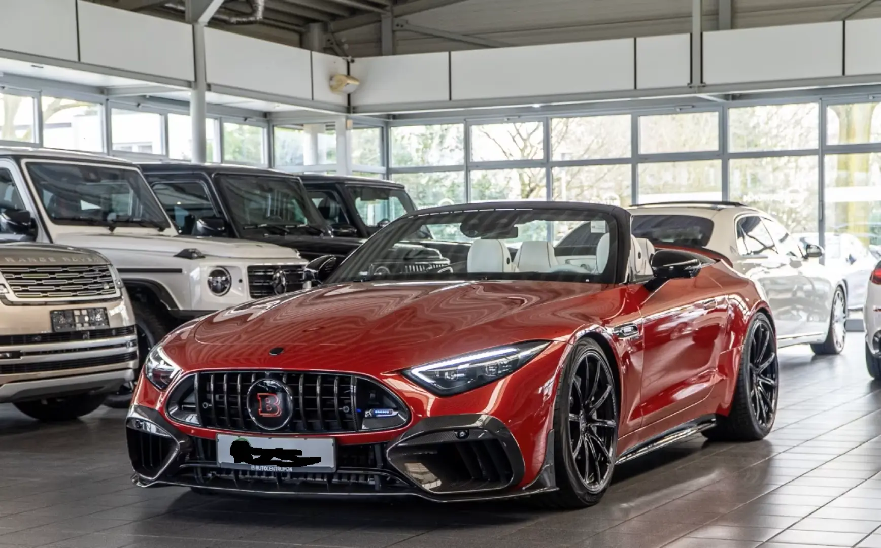Mercedes-Benz SL 63 AMG 750 BRABUS ROADSTER CARBON