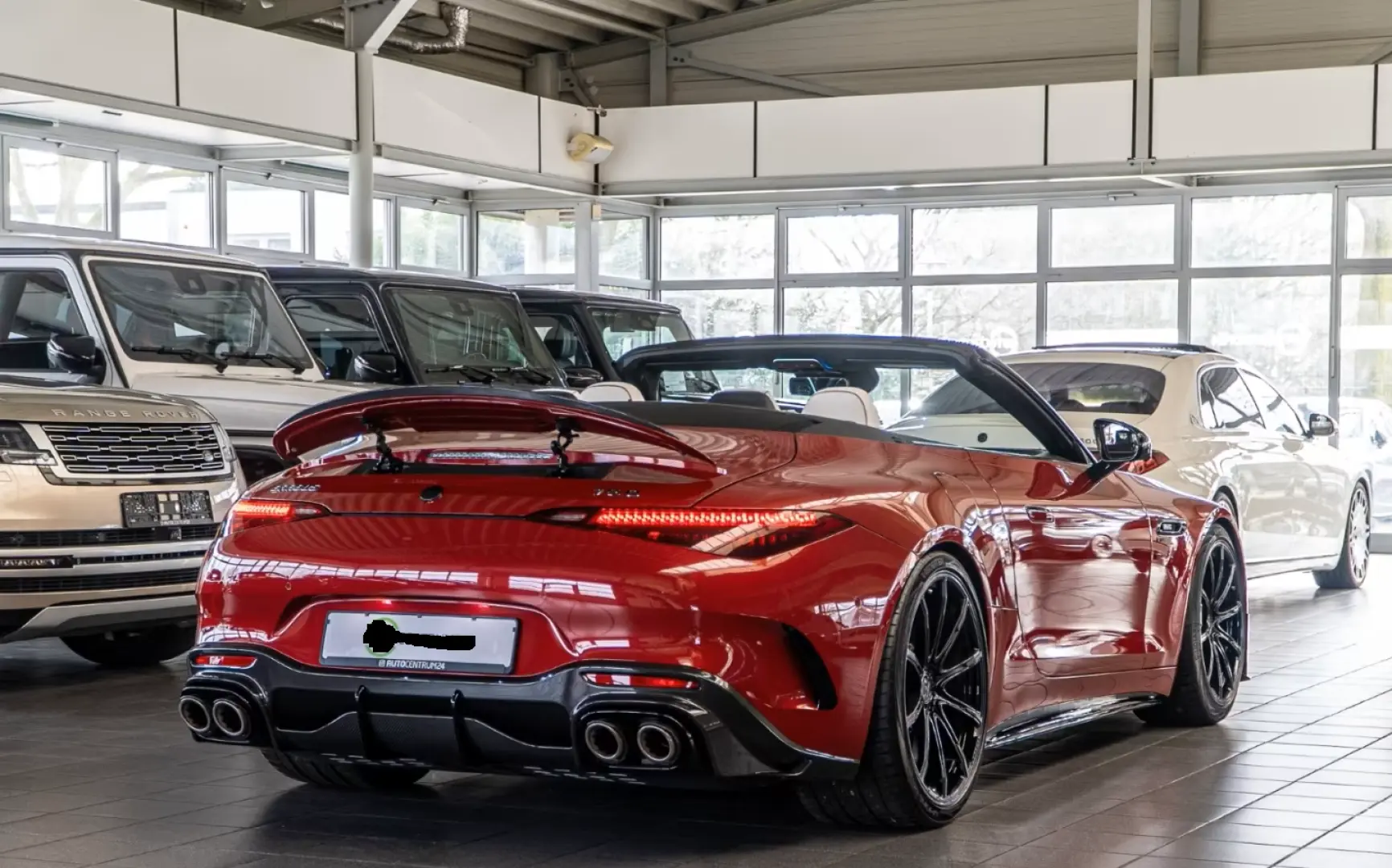 Mercedes-Benz SL 63 AMG 750 BRABUS ROADSTER CARBON