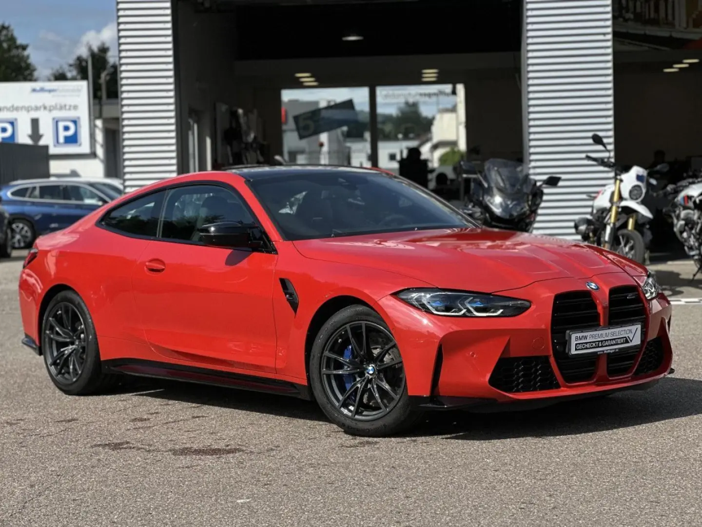 M4 Competition CarbonDach Laser Kamera Har/Kard