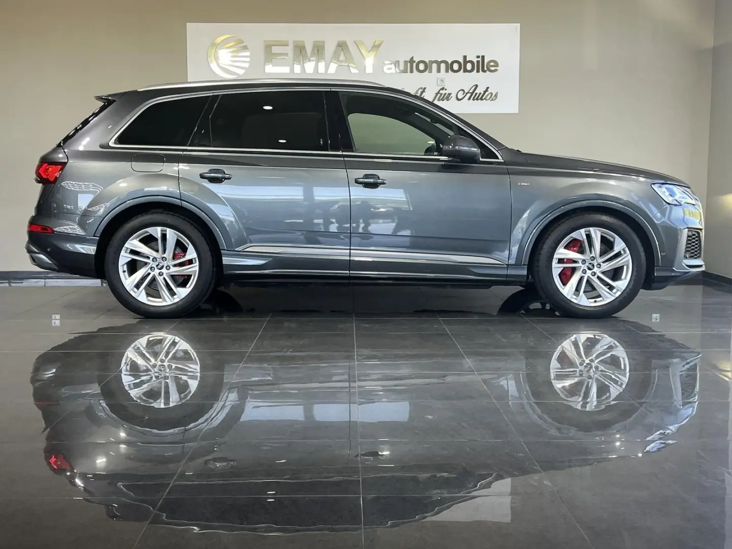 Q7 55 TFSI quattro S line //Leder/LED/Head-UP//