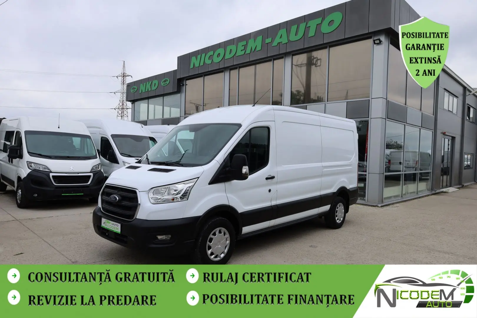 FORD TRANSIT L3H2 130CP TRACTIUNE SPATE