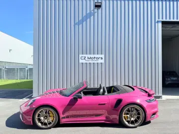 911 992 Turbo S Cabrio SportDesign Burmester
