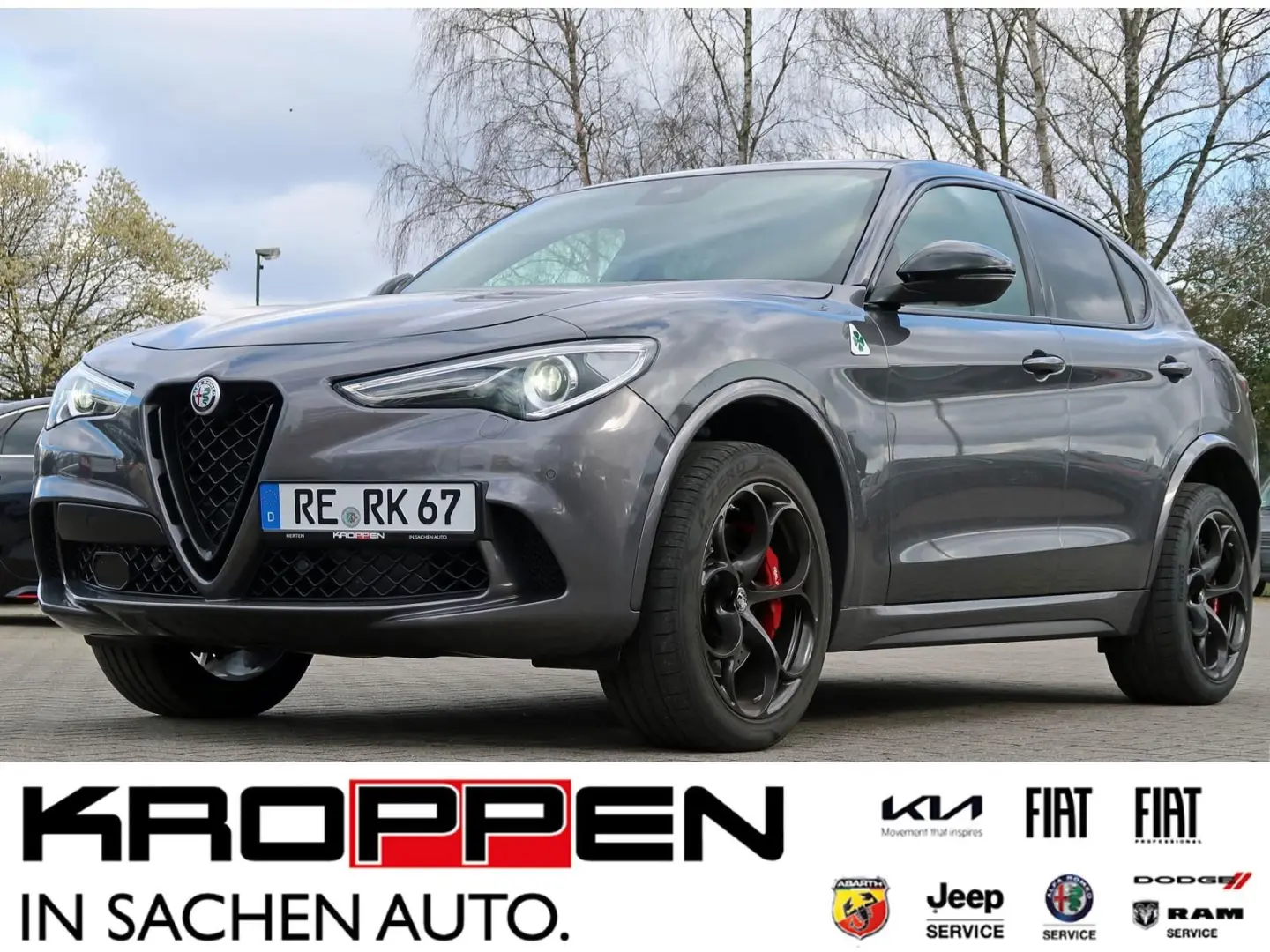 Stelvio Quadrifoglio Q4 elektr. Sitzverst+Memory