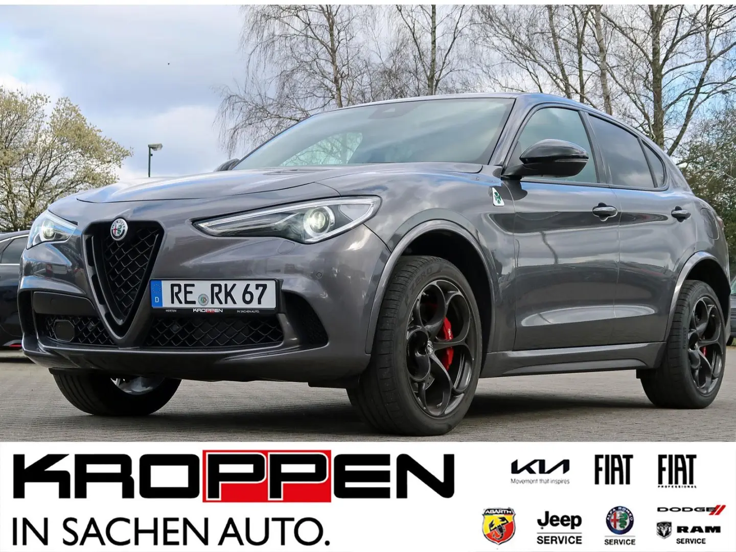 Stelvio Quadrifoglio Q4 elektr. Sitzverst+Memory