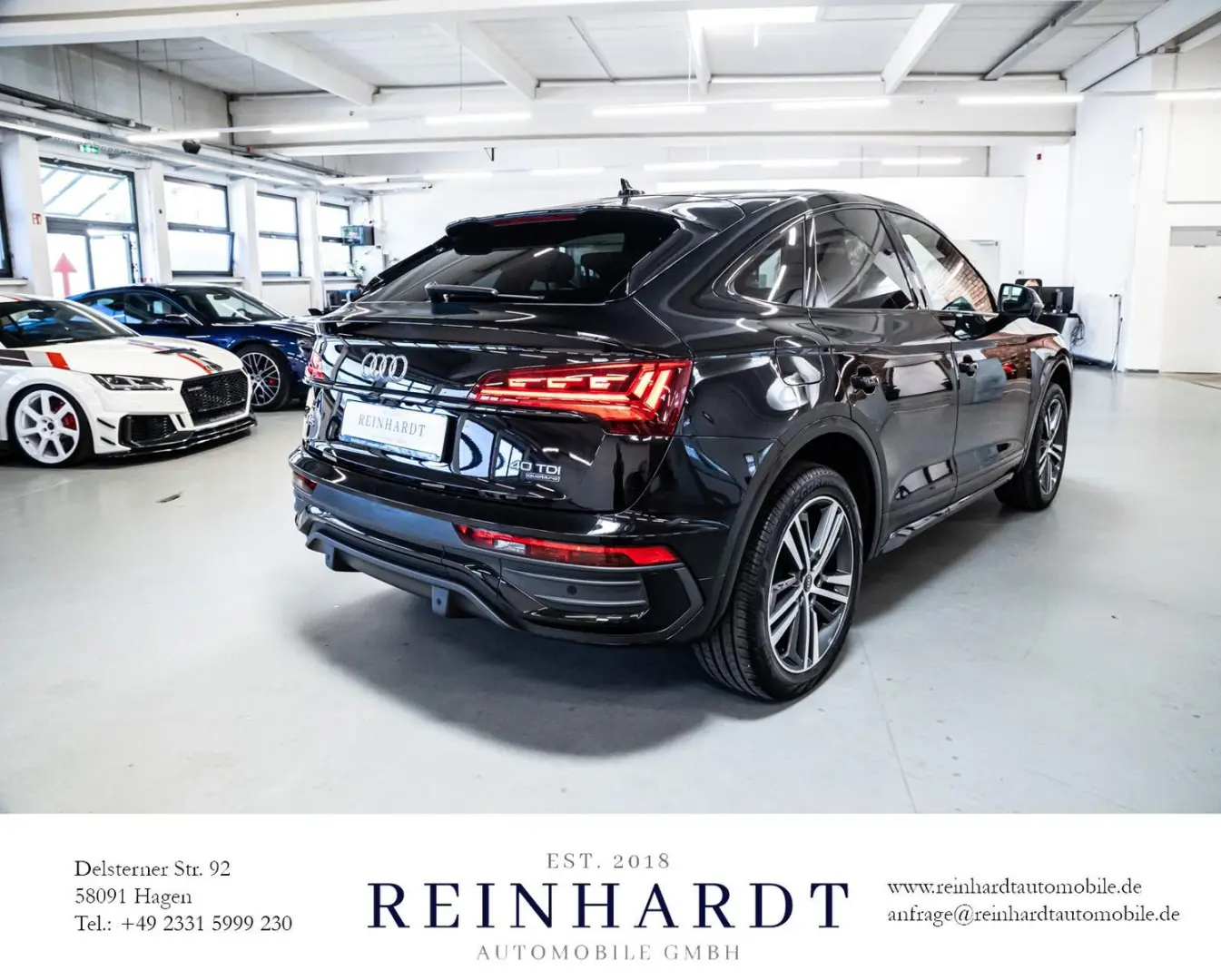 Q5 40TDi SPORTBACK S LINE BLACK/ACC/PANO/B&O/VC