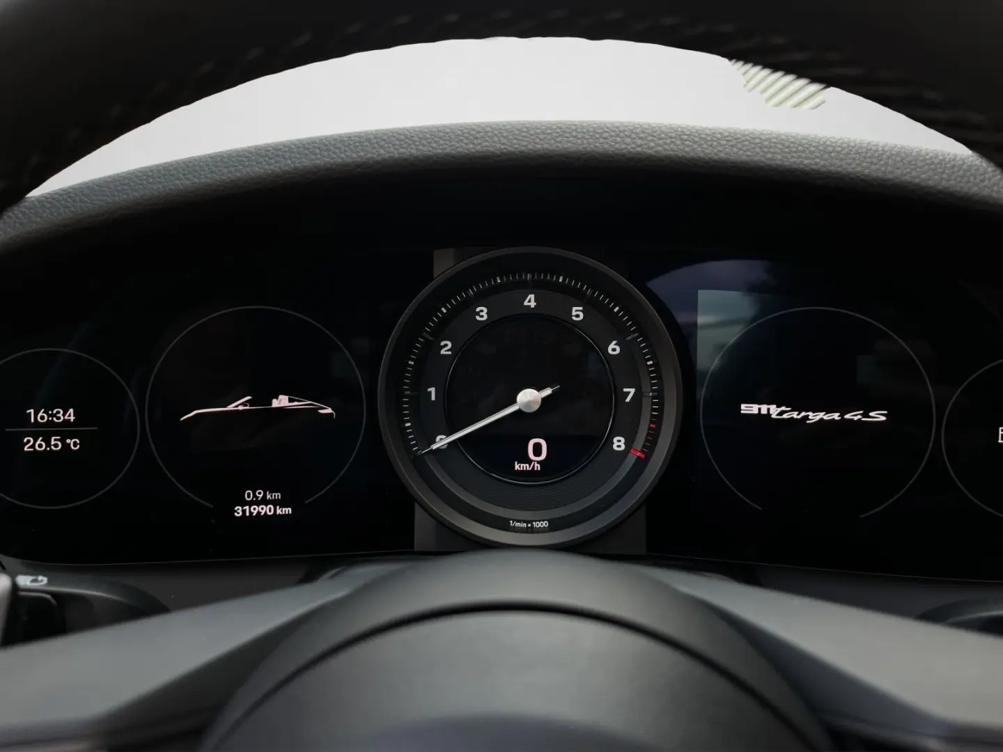992 (911) Targa 4S Sportabgas.,Sport Chrono,BOSE
