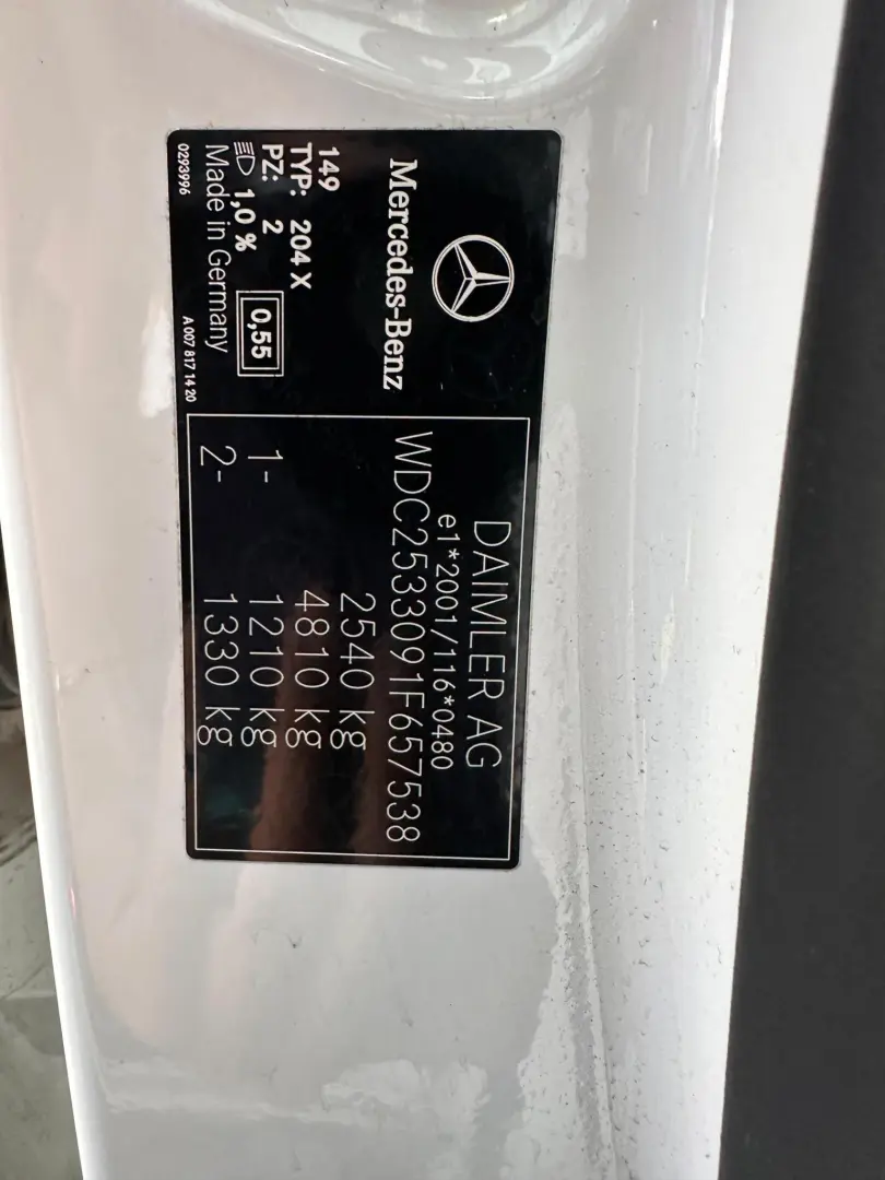 Mercedes-Benz GLC EURO 6