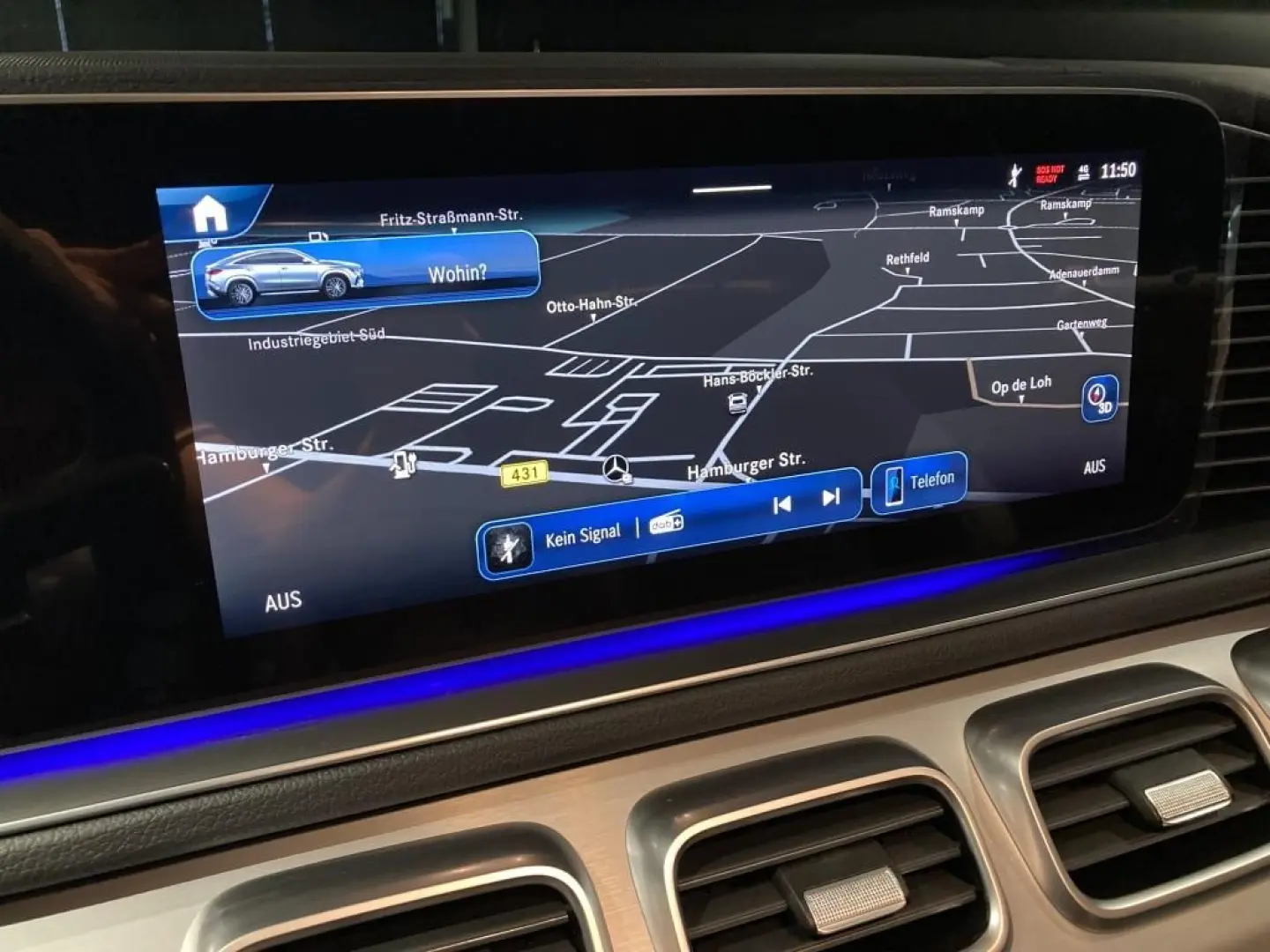 GLE 350 de 4M Coupé AMG+Airmatic+HUD+Pano+Night