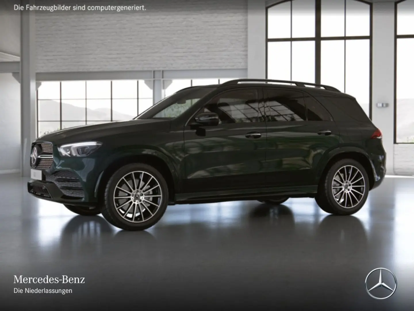 GLE 350e 4M AMG Pano/AHK/Burm/360°/21