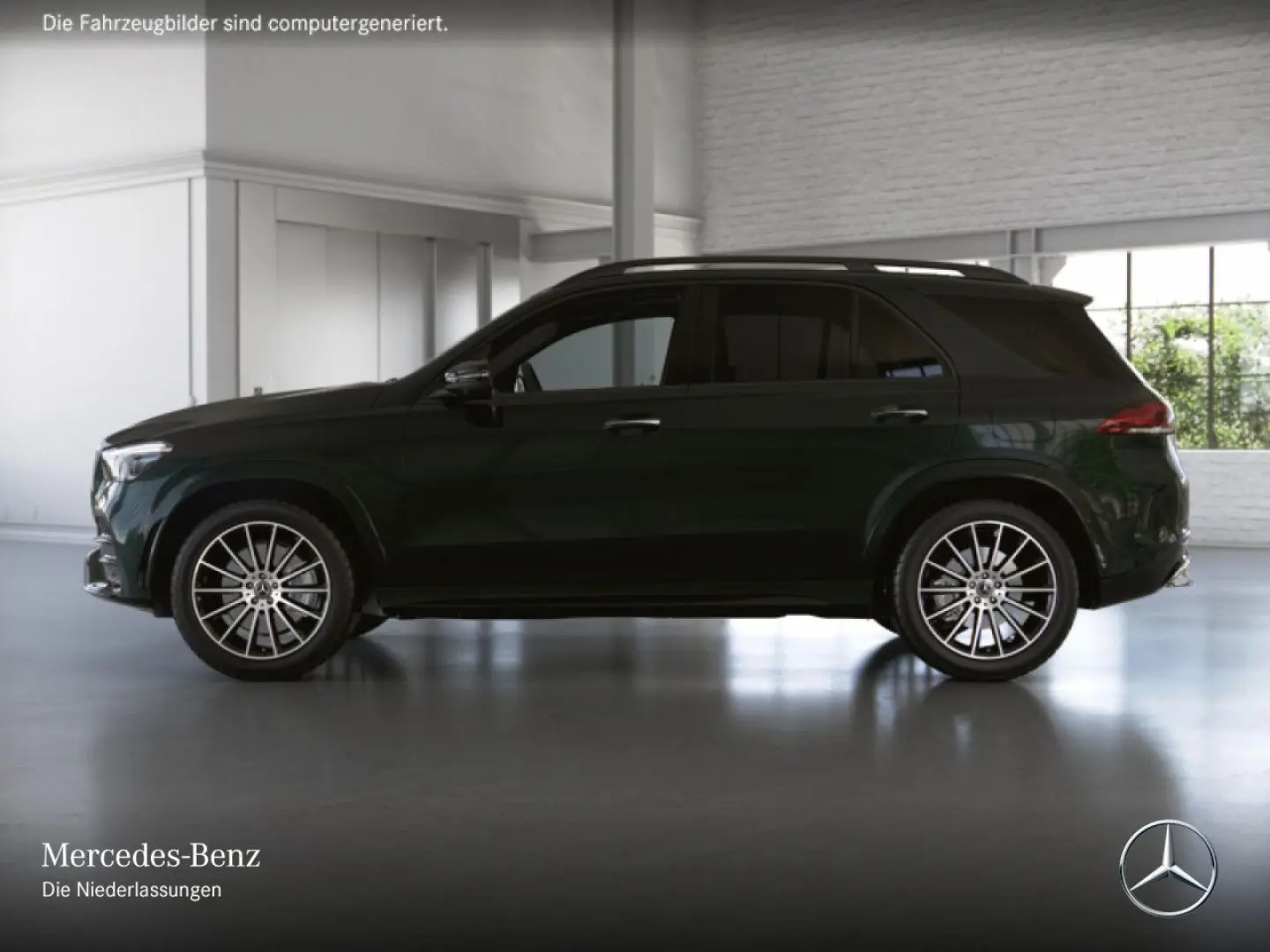 GLE 350e 4M AMG Pano/AHK/Burm/360°/21