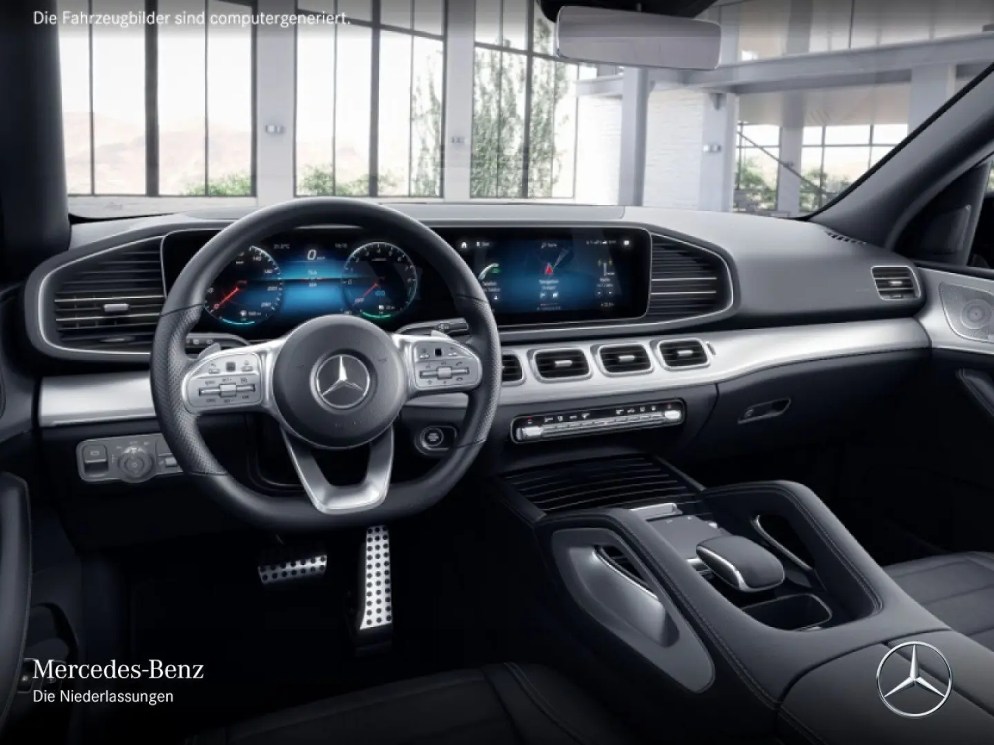 GLE 350e 4M AMG Pano/AHK/Burm/360°/21
