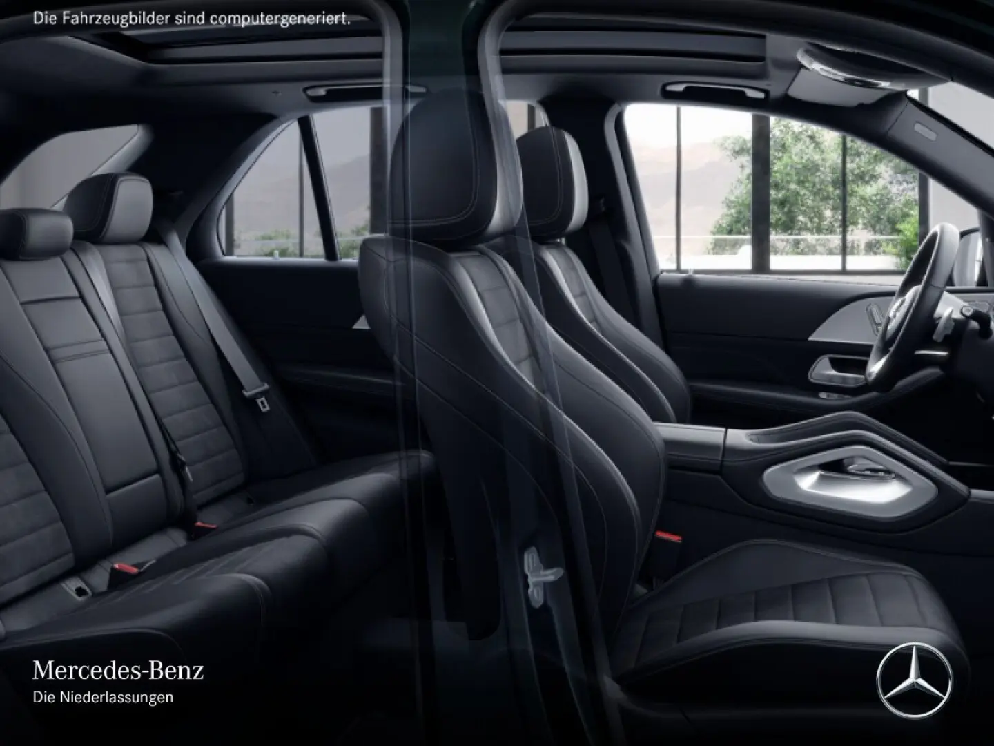 GLE 350e 4M AMG Pano/AHK/Burm/360°/21