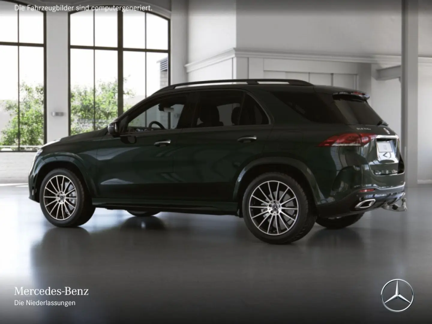 GLE 350e 4M AMG Pano/AHK/Burm/360°/21