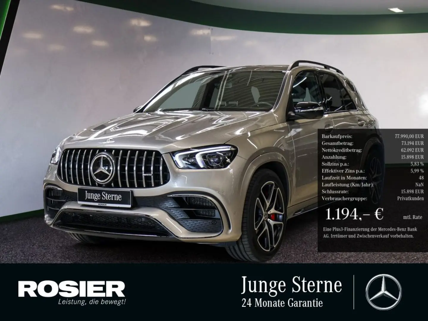 GLE 63 AMG S 4M+ AHK Standhz. Distr. LED Pano Na